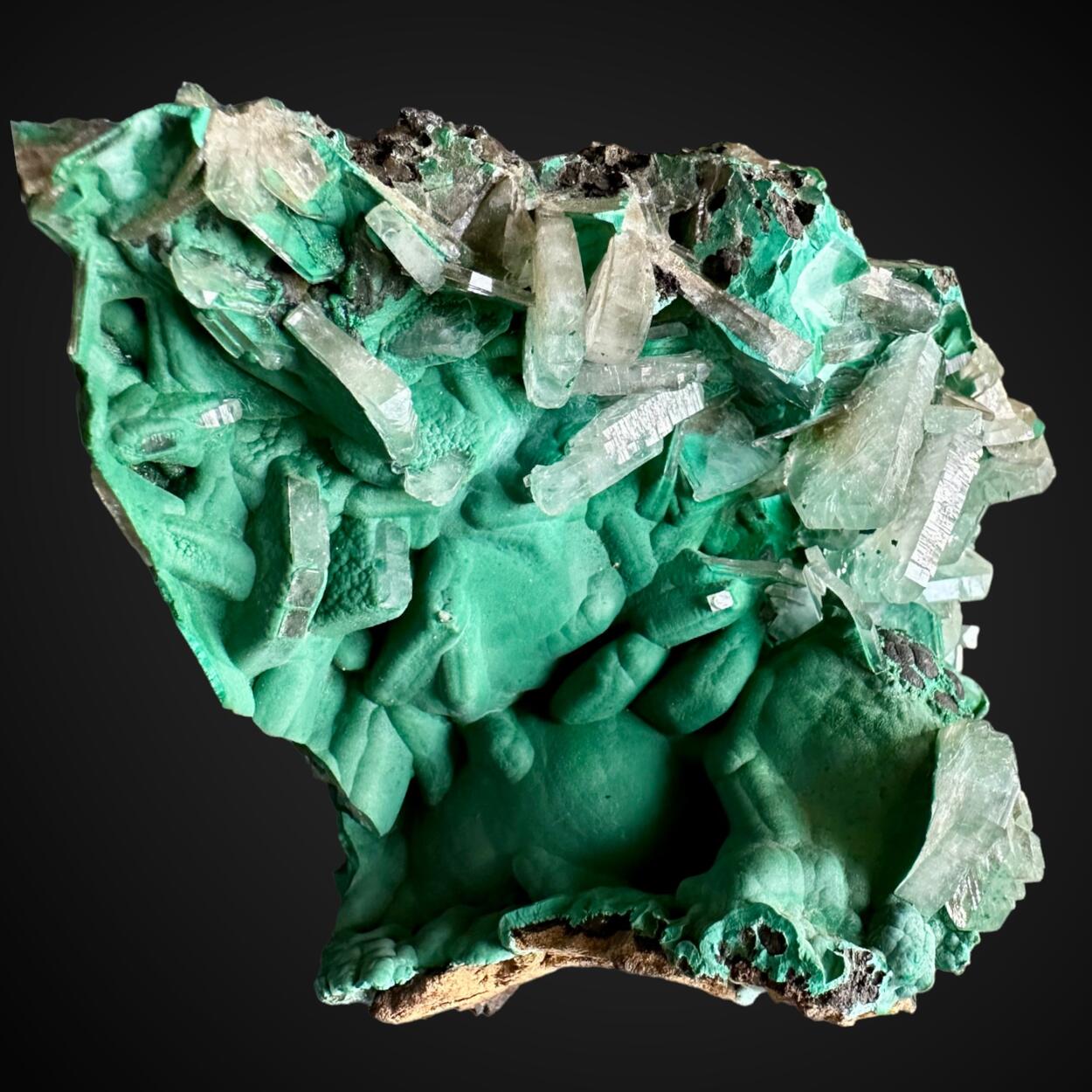 Baryte & Malachite