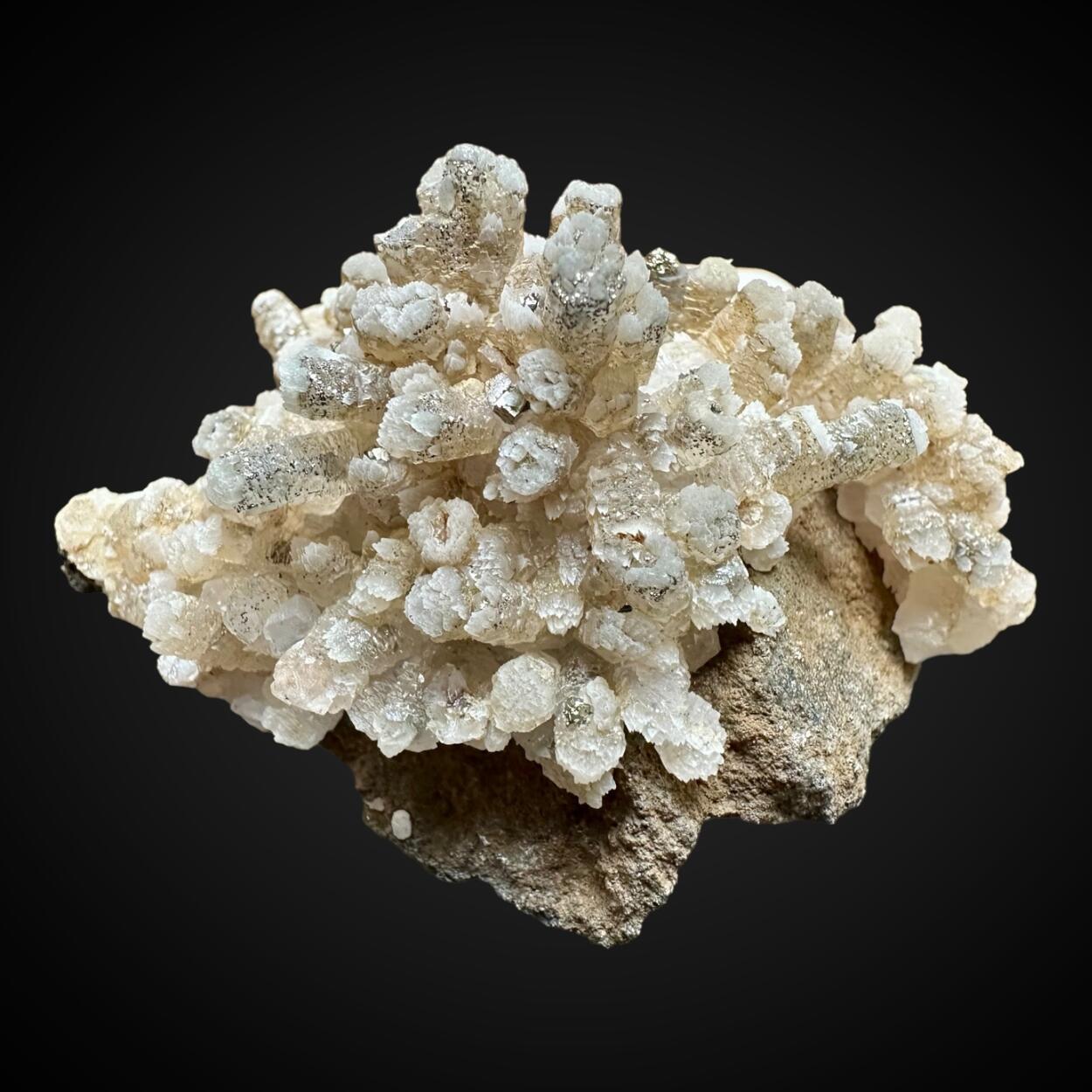 Manganoan Calcite & Pyrite