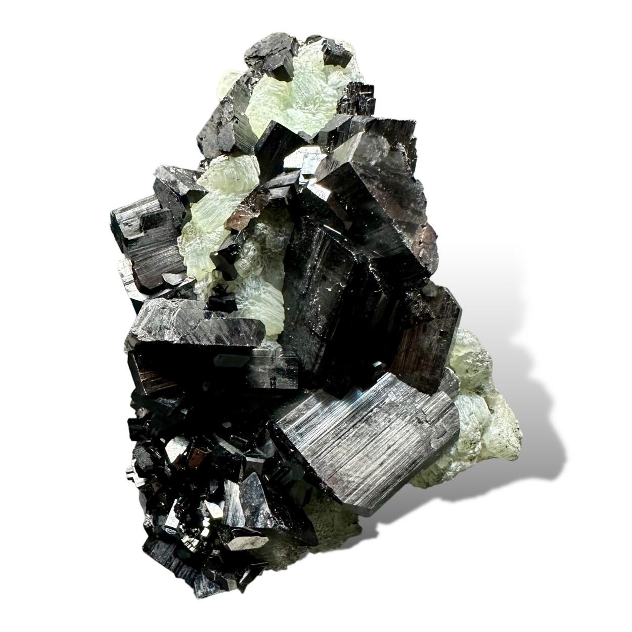 Babingtonite & Prehnite