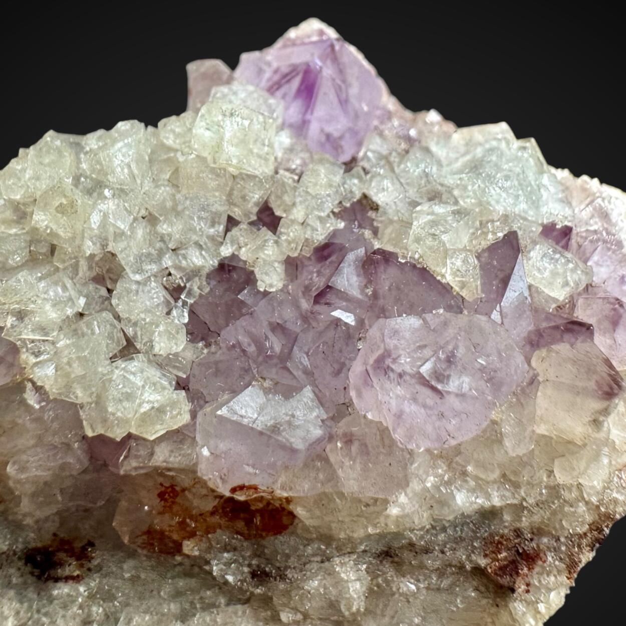 Chabazite & Amethyst