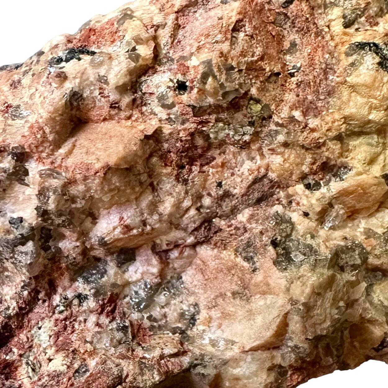 Macaulayite With Orthoclase Quartz & Stilbite