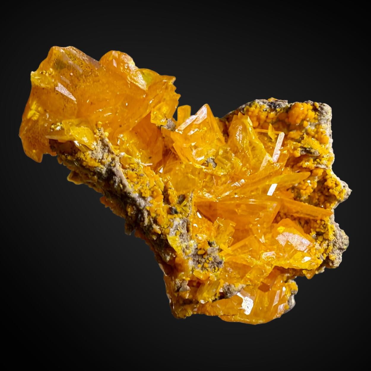 Wulfenite With Mimetite