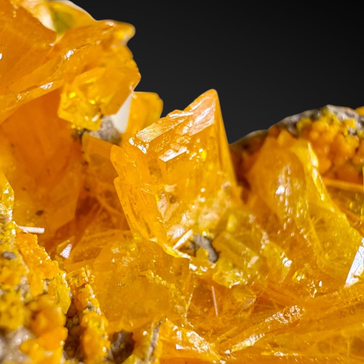Wulfenite With Mimetite