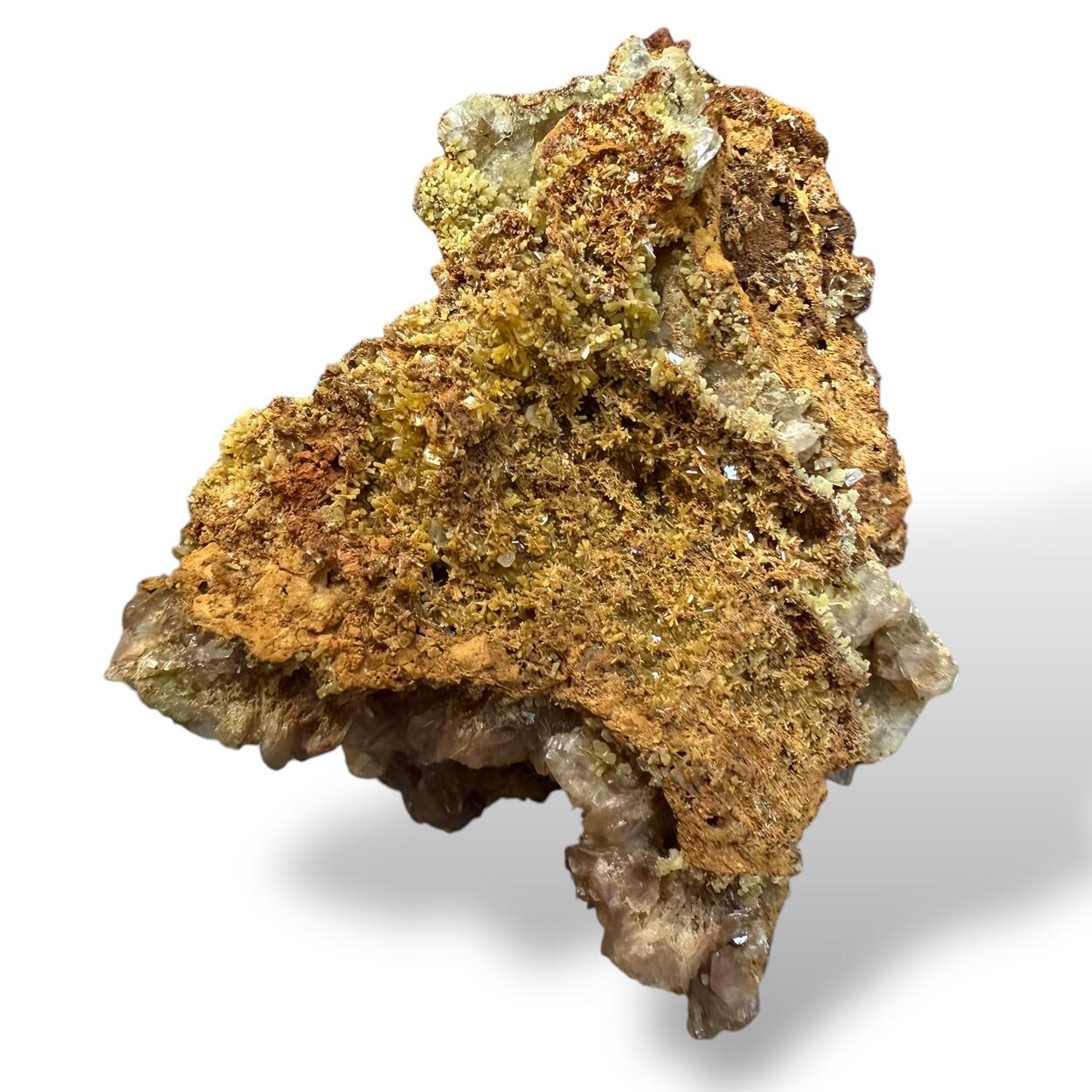 Mimetite Wulfenite & Calcite
