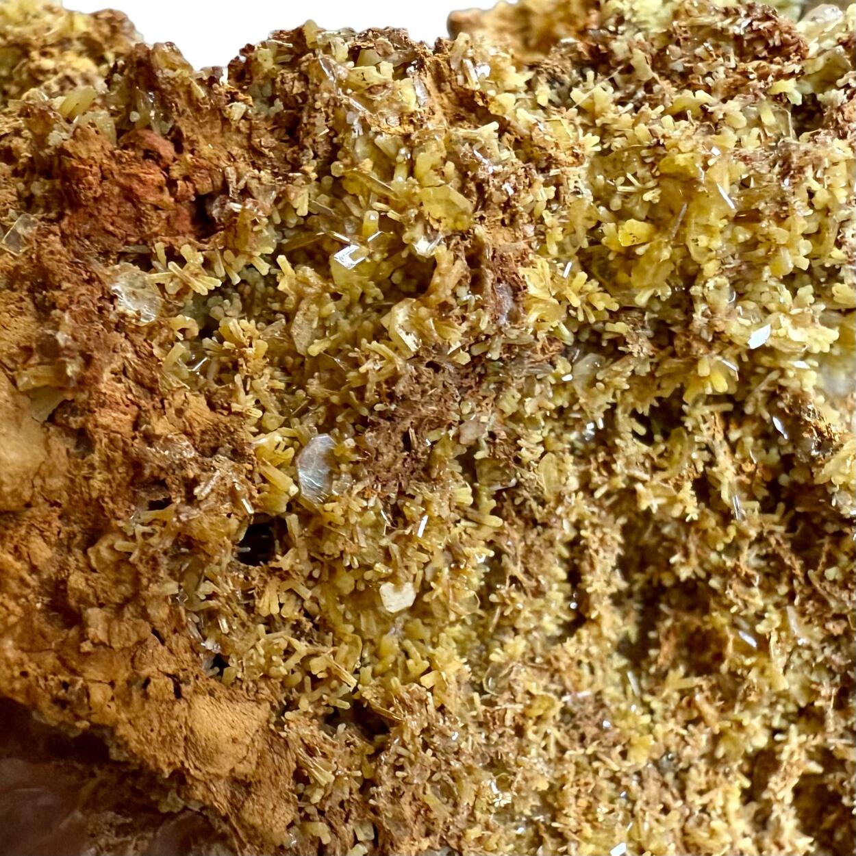 Mimetite Wulfenite & Calcite