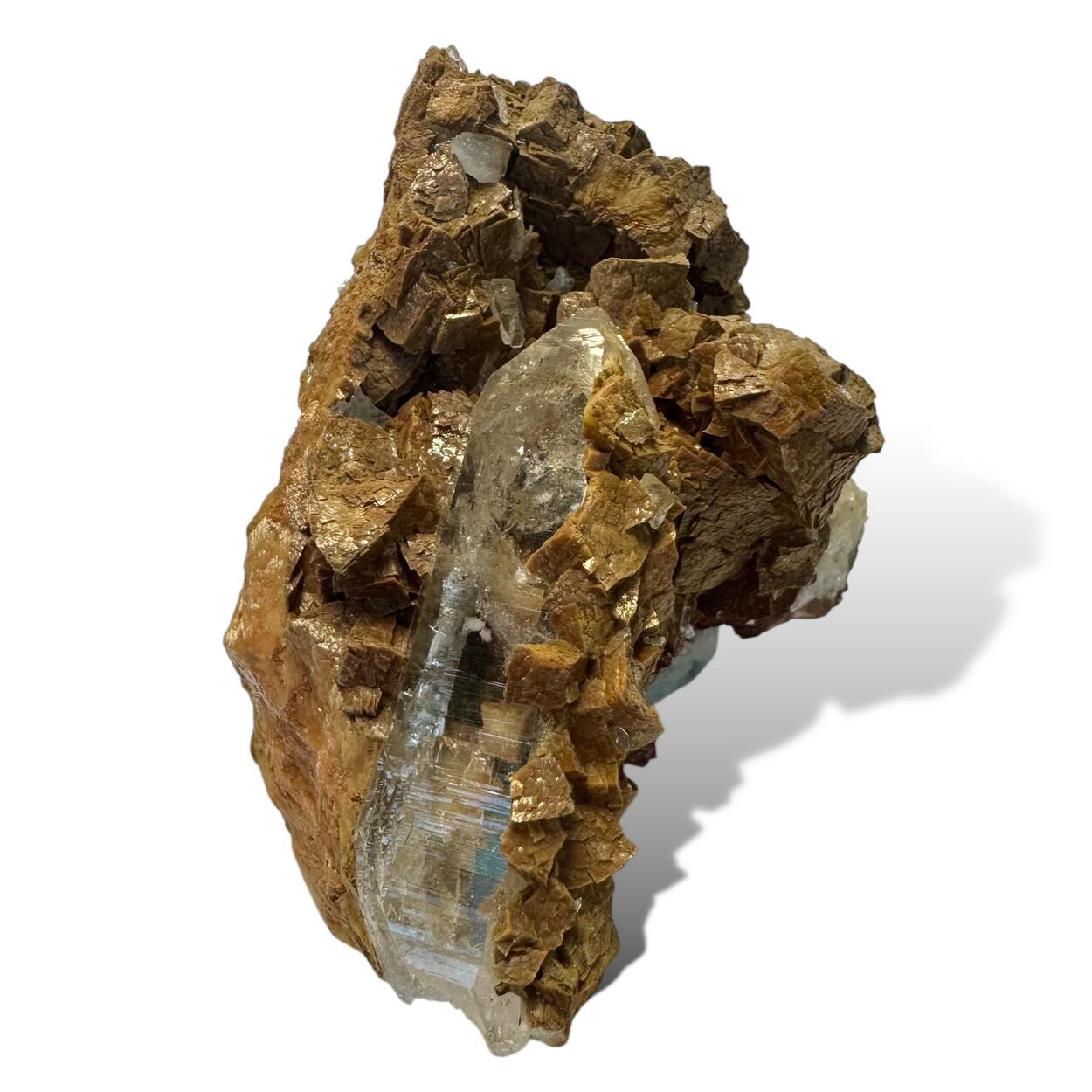 Quartz With Siderite