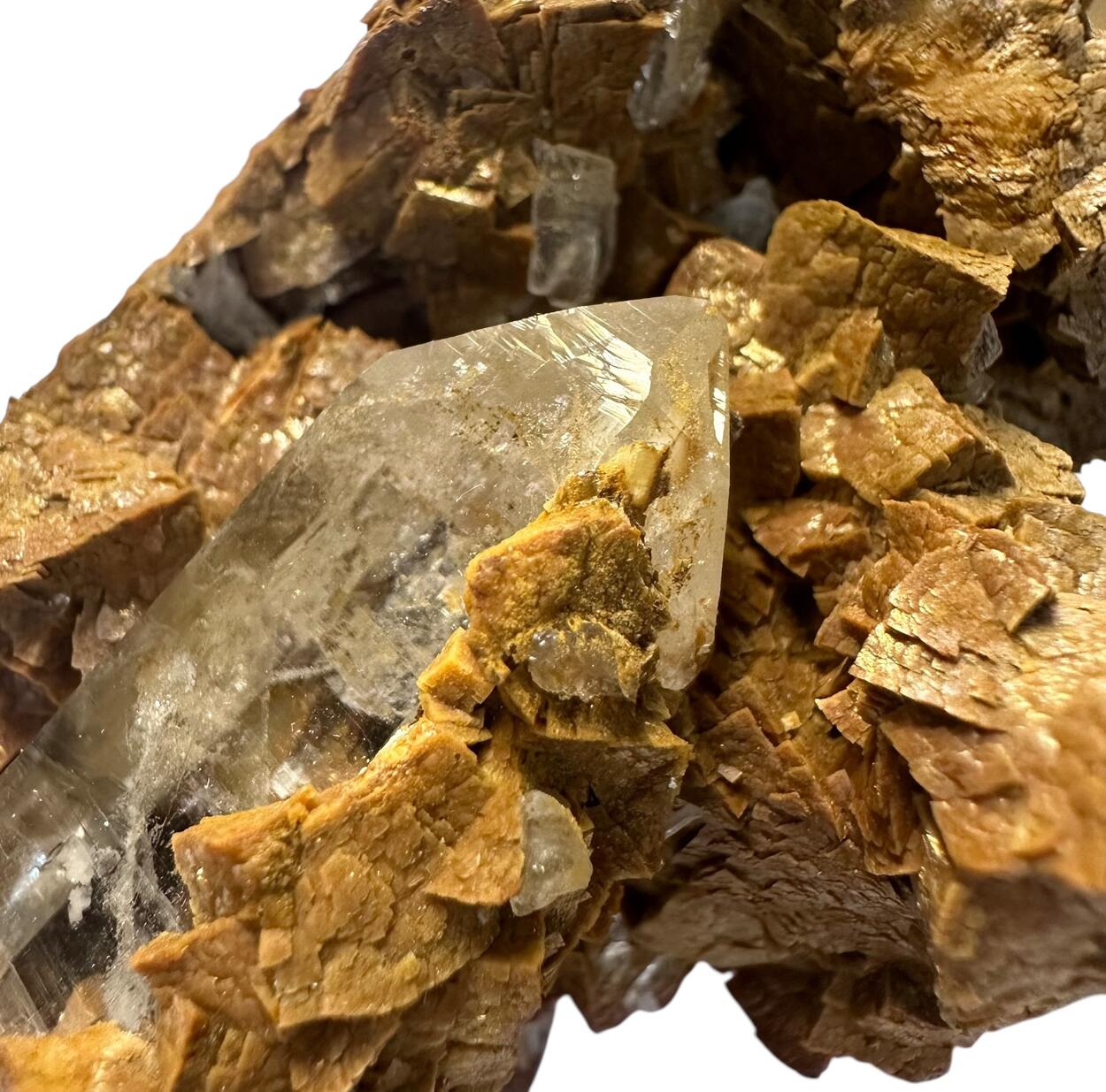 Quartz With Siderite