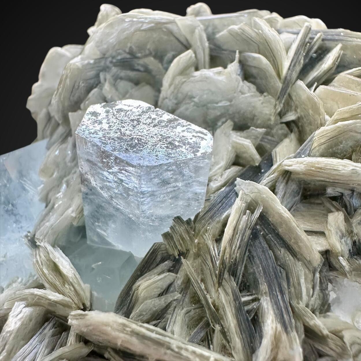 Aquamarine & Muscovite