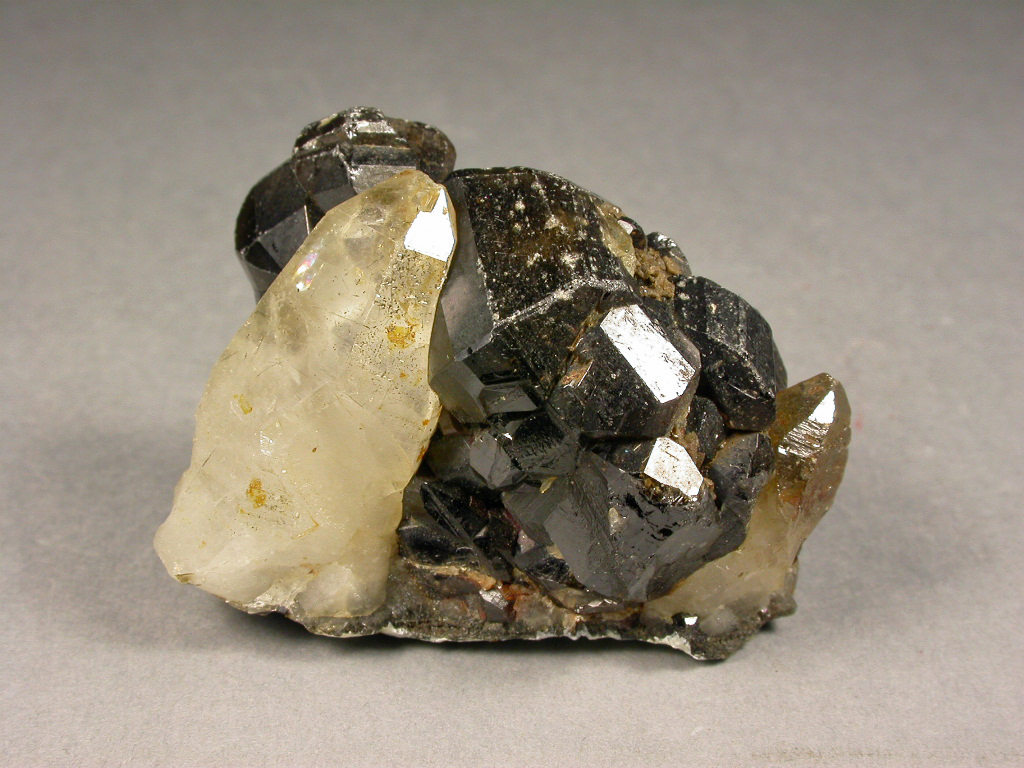 Cassiterite & Quartz