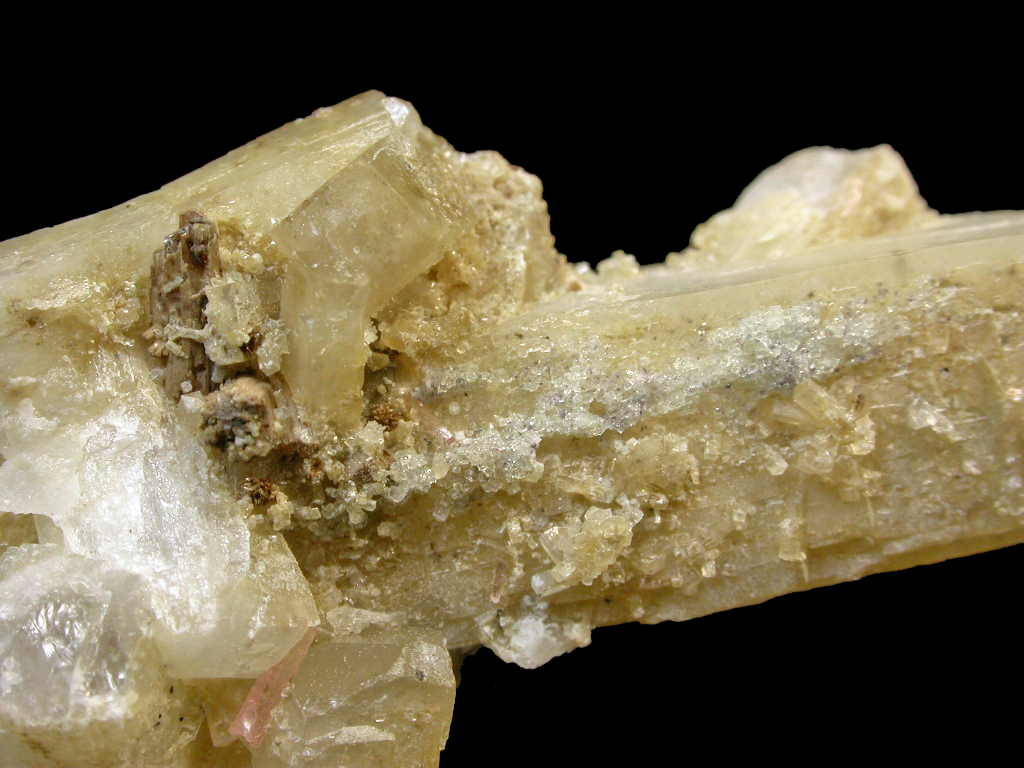 Natrolite Willemite & Fluorite