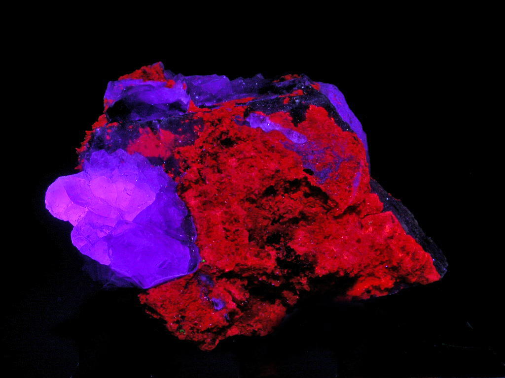 Fluorite & Calcite