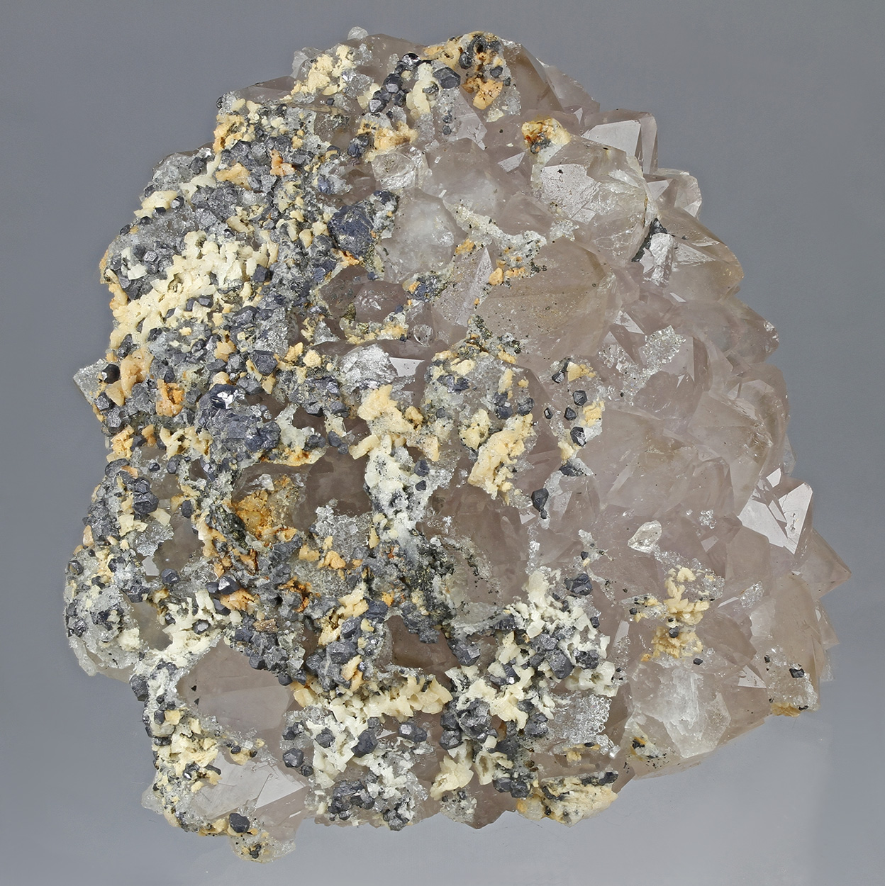 Quartz Galena Fluorite & Dolomite