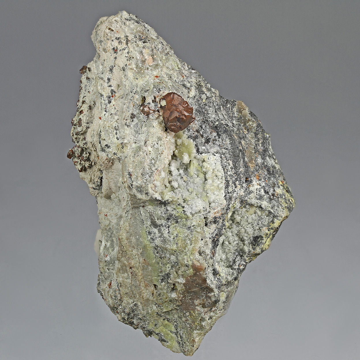 Copper Mimetite & Calcite