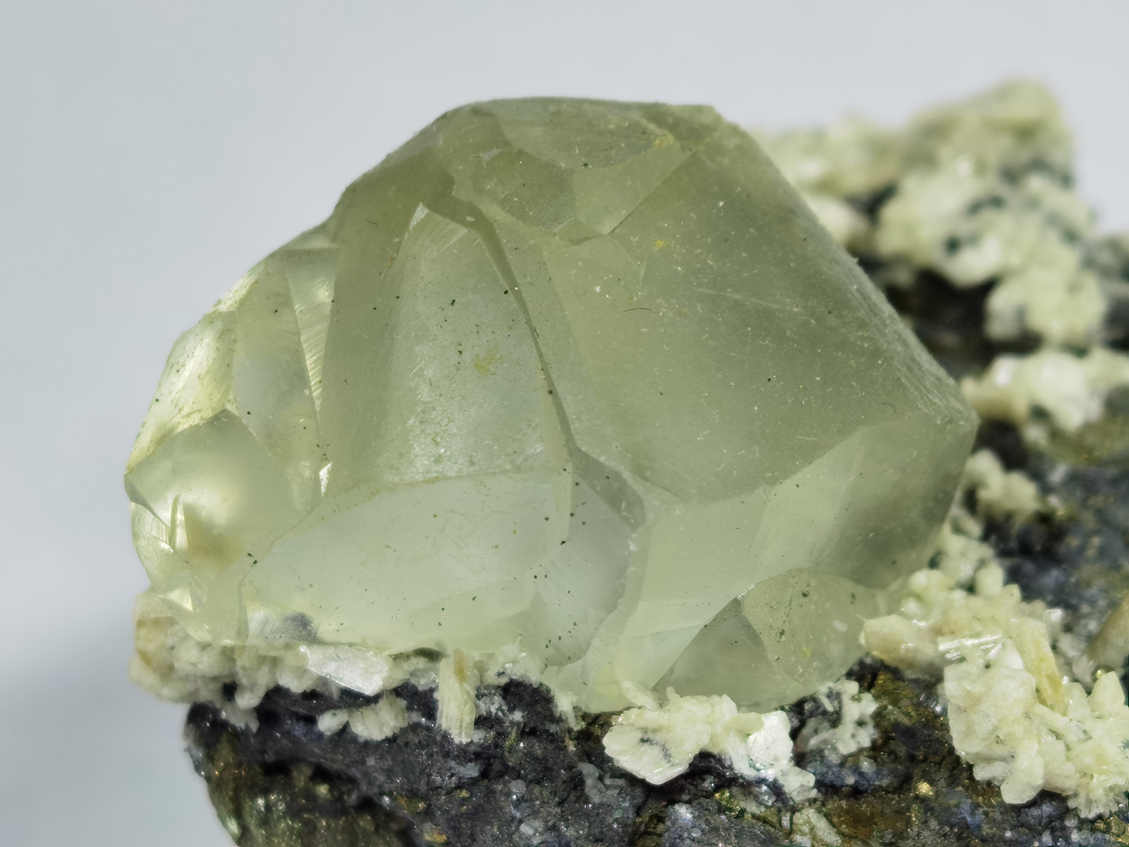 Calcite & Stellerite