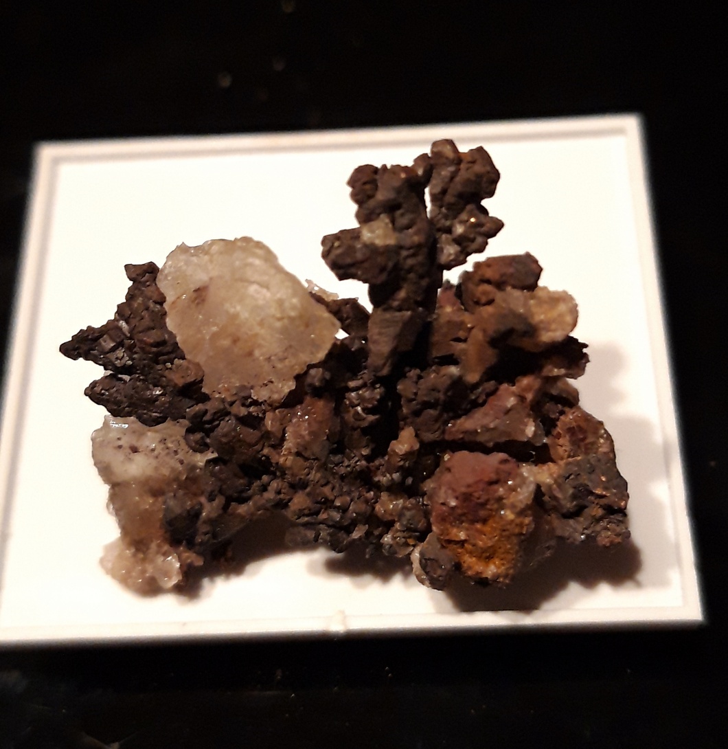 Native Copper With Quartz