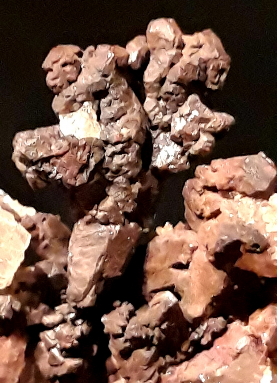 Native Copper With Quartz
