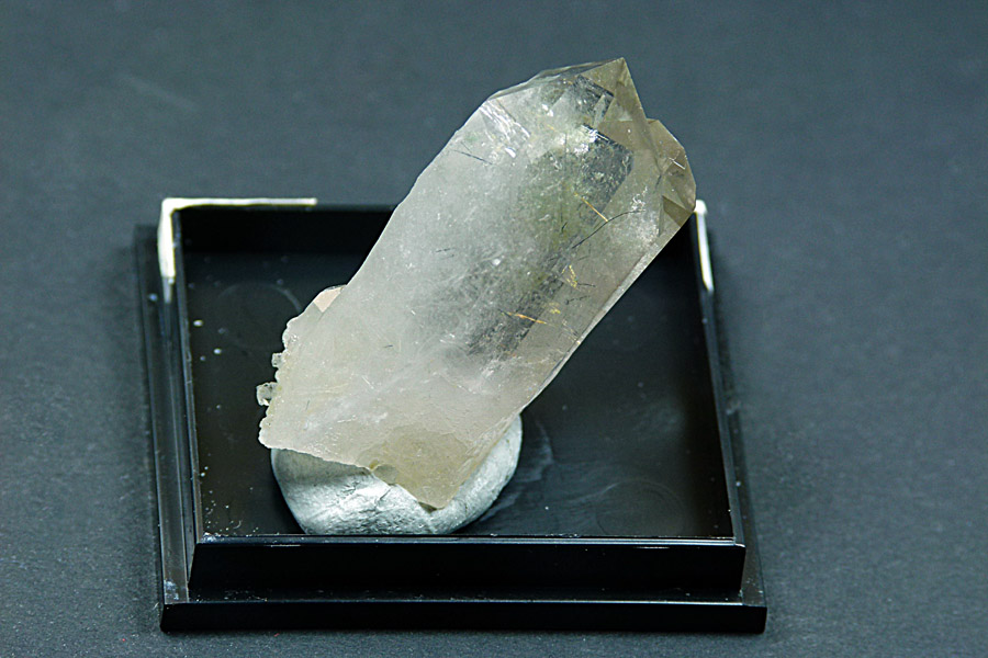 Meneghinite In Quartz