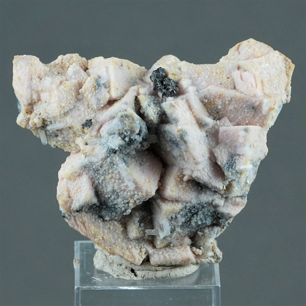 Rhodochrosite & Bournonite