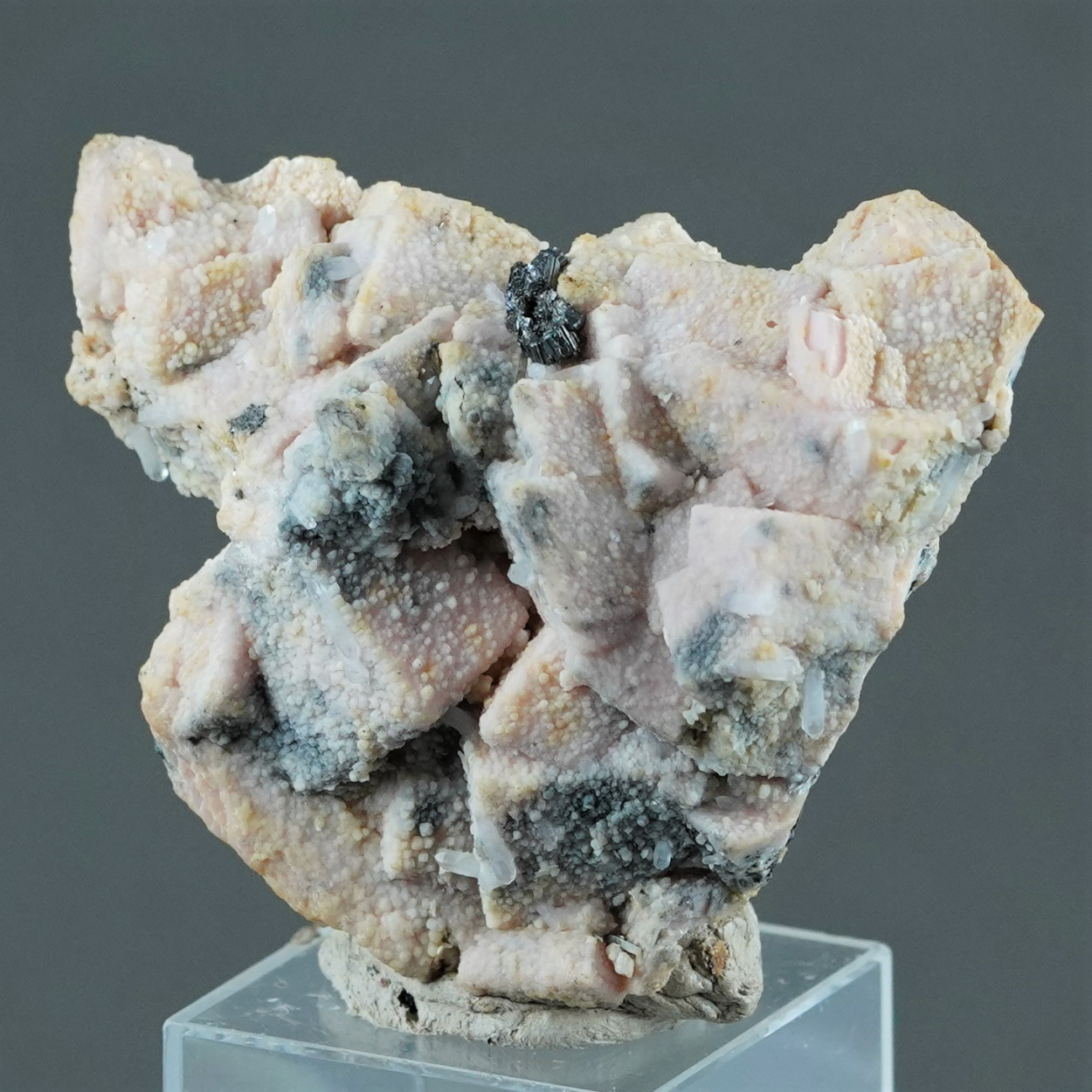 Rhodochrosite & Bournonite