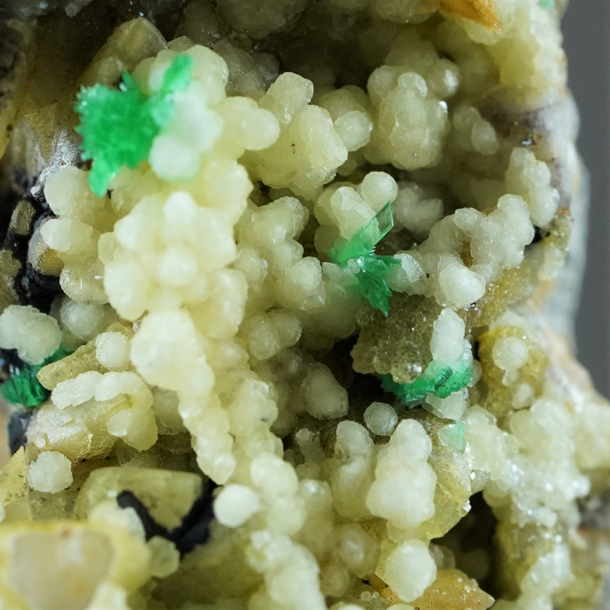 Annabergite & Calcite