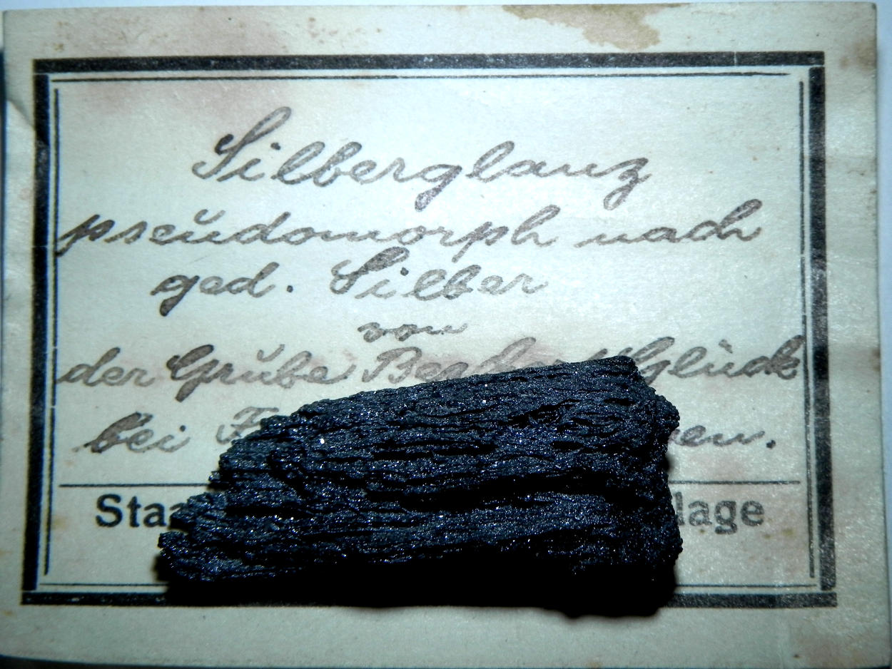 Acanthite Psm Native Silver