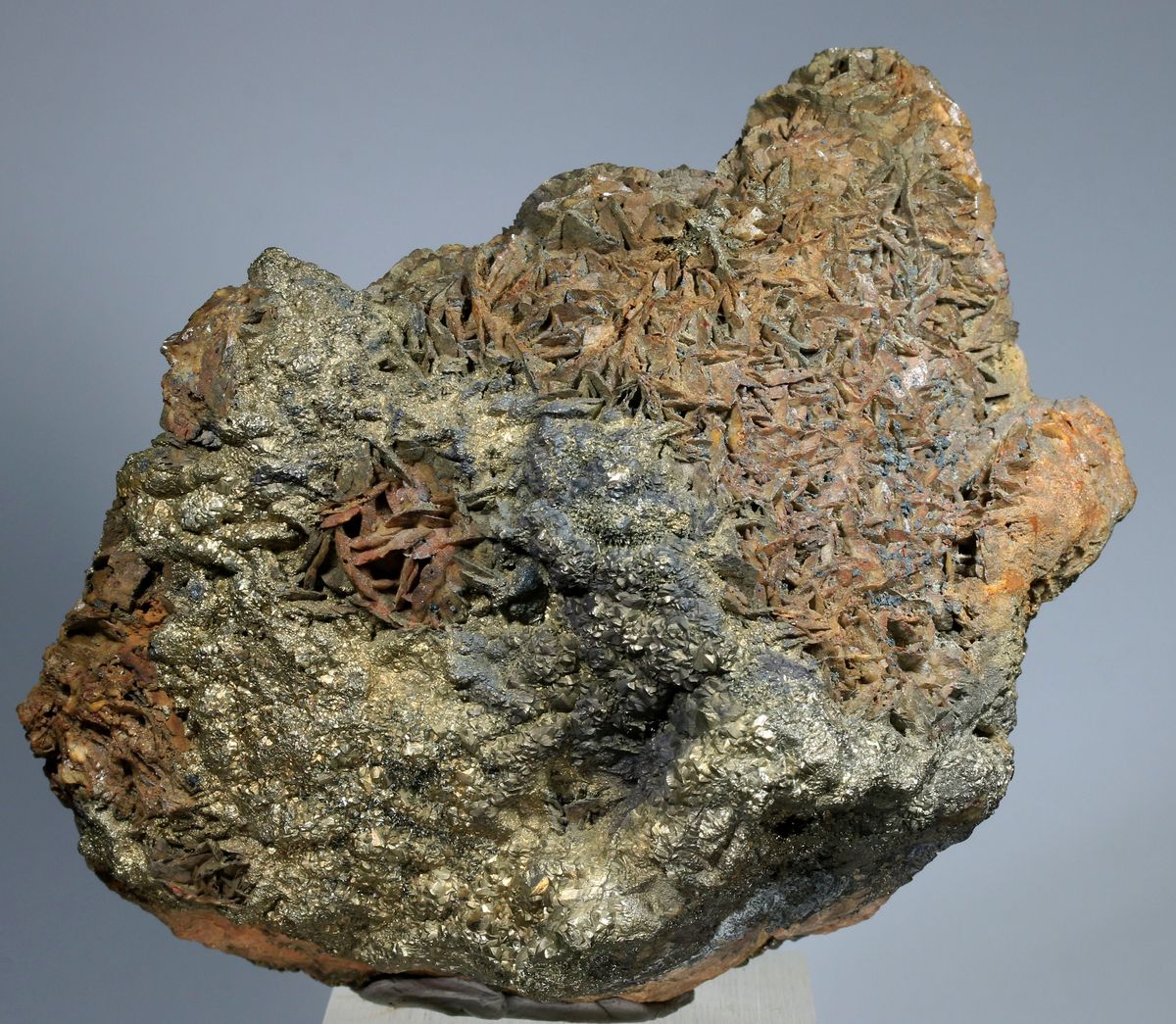 Siderite & Marcasite On Baryte