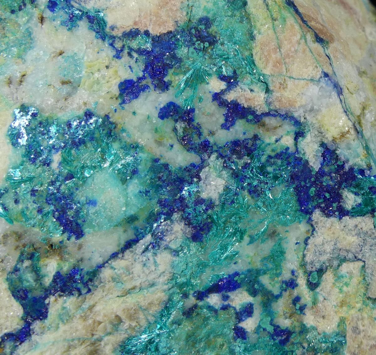 Tyrolite & Azurite