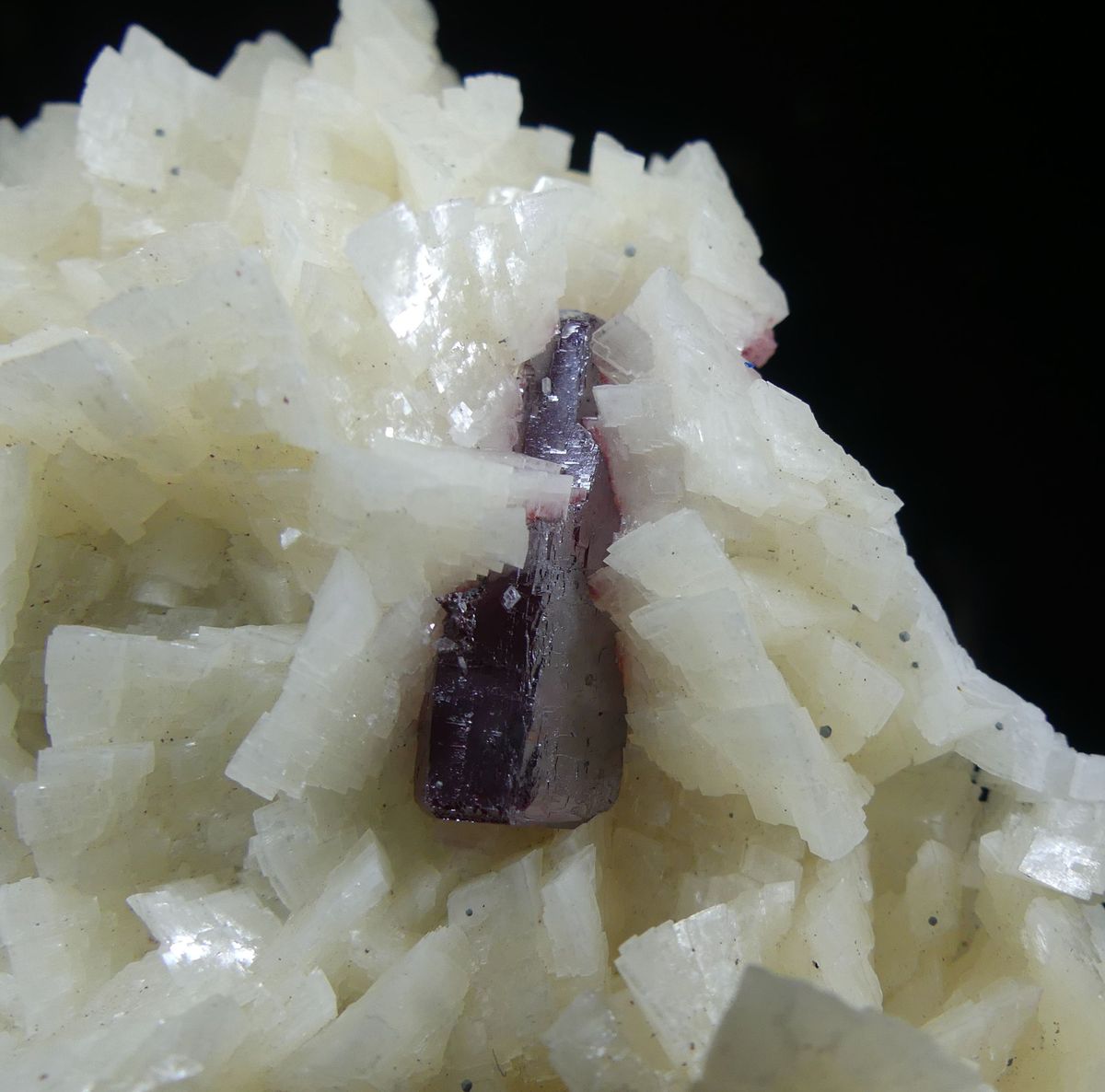 Cinnabar On Dolomite
