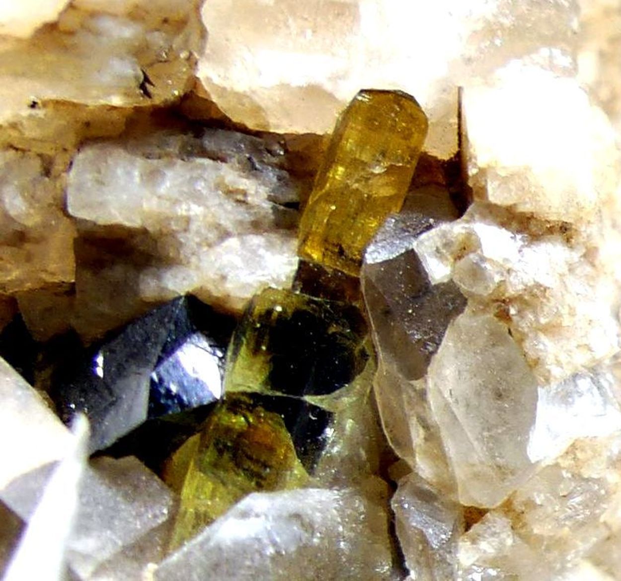 Elbaite Cassiterite Orthoclase & Quartz