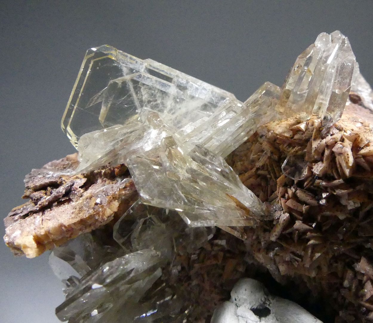 Baryte On Dolomite