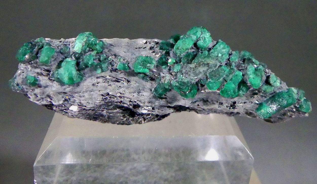 Emerald With Biotite