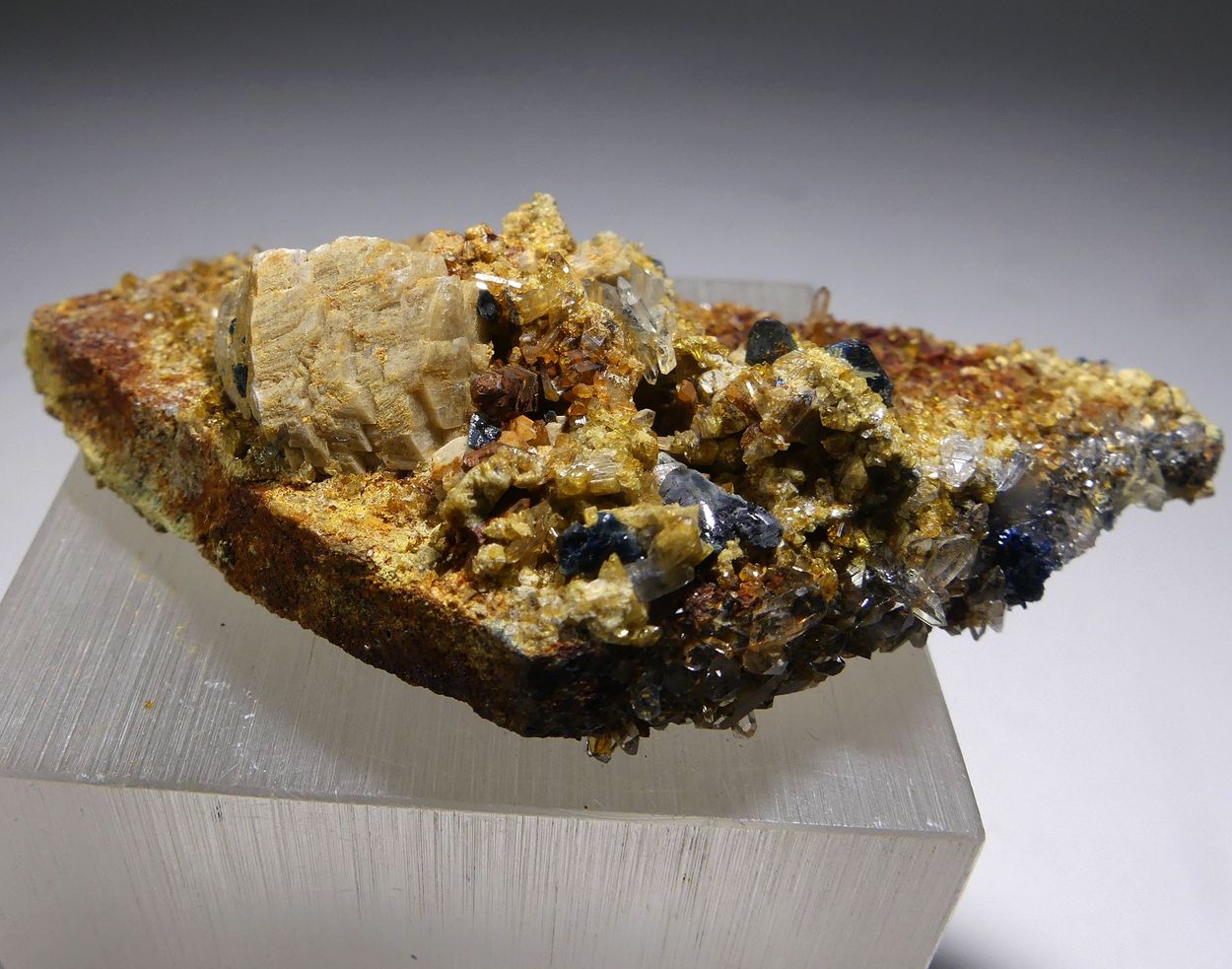 Arrojadite-(KFe) Lazulite & Whiteite-(CaFeMg)