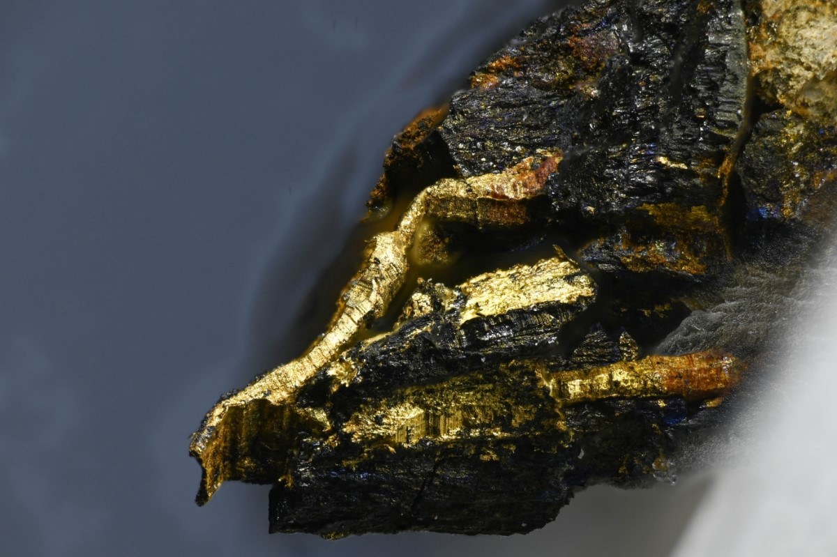 Uraninite & Gold