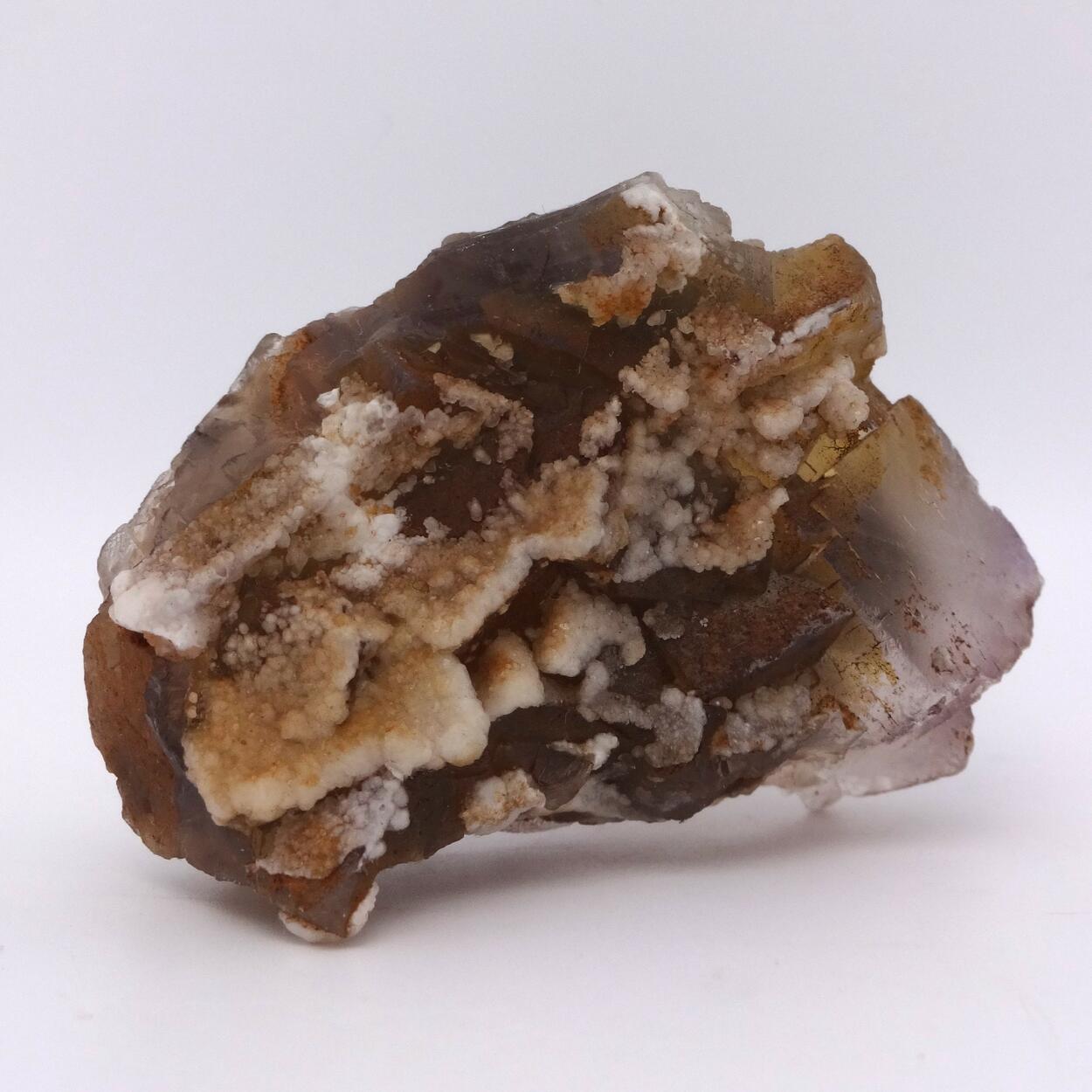 Fluorite With Calcite