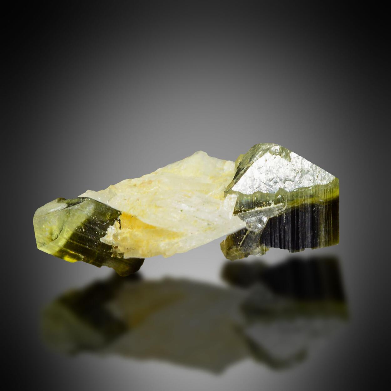 Tourmaline On Quartz