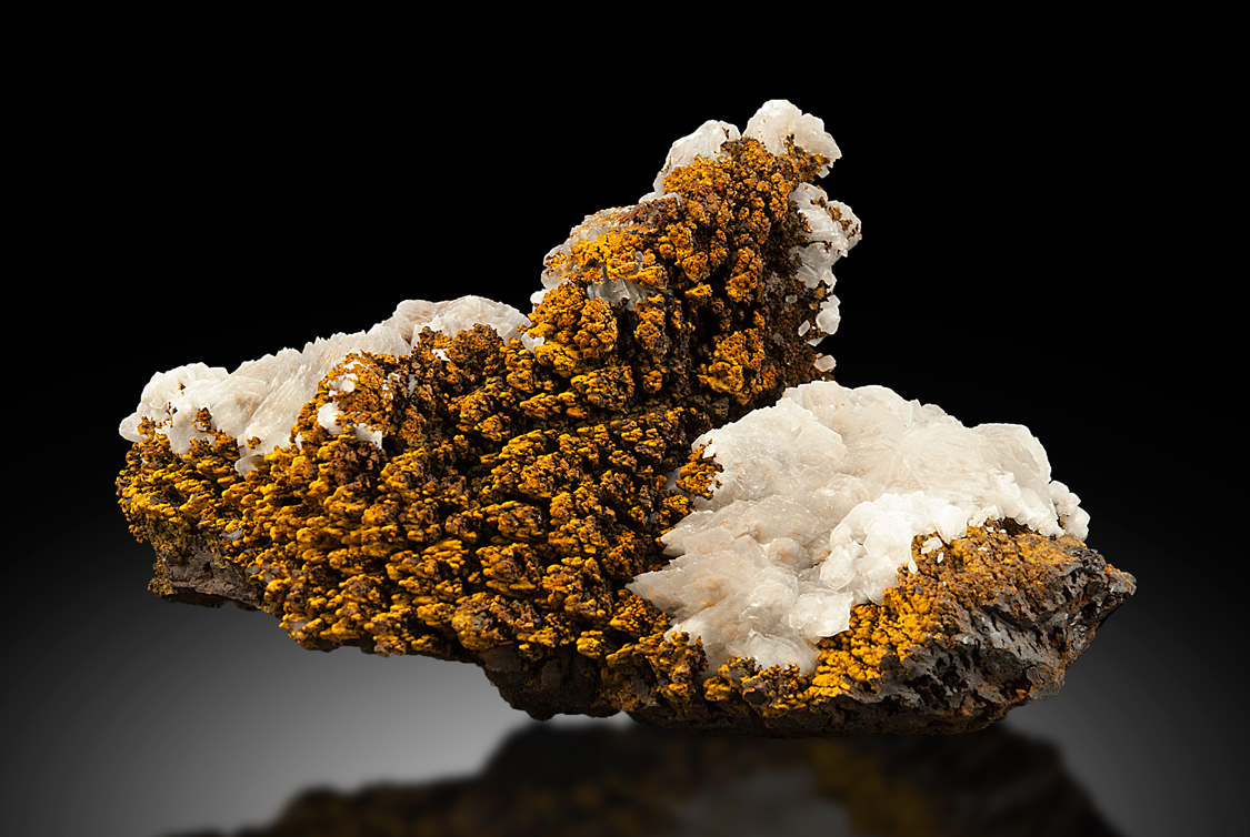 Goethite With Calcite