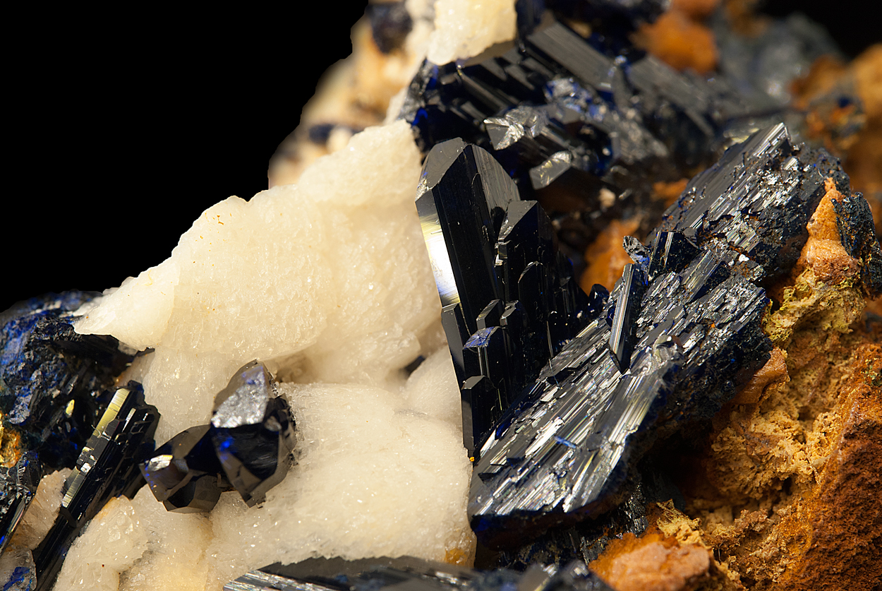 Azurite With Smithsonite