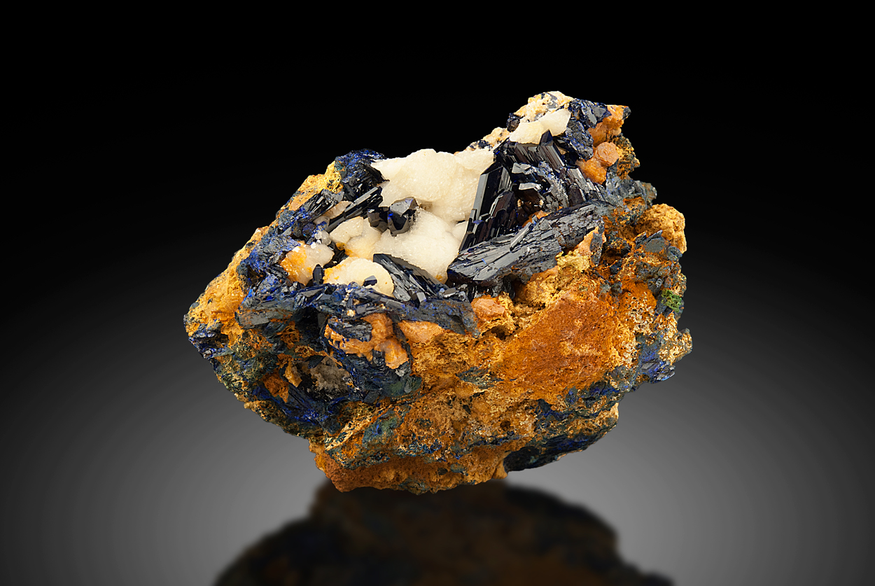 Azurite With Smithsonite