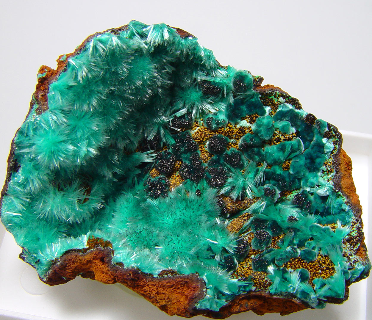 Murdochite On Aurichalcite