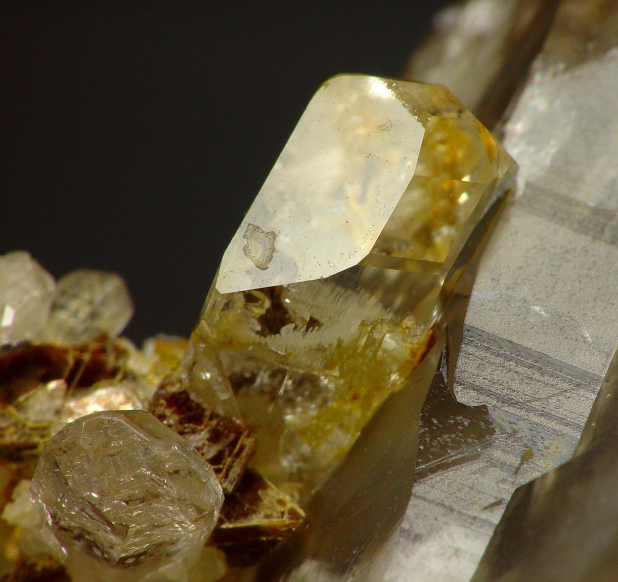 Topaz On Quartz