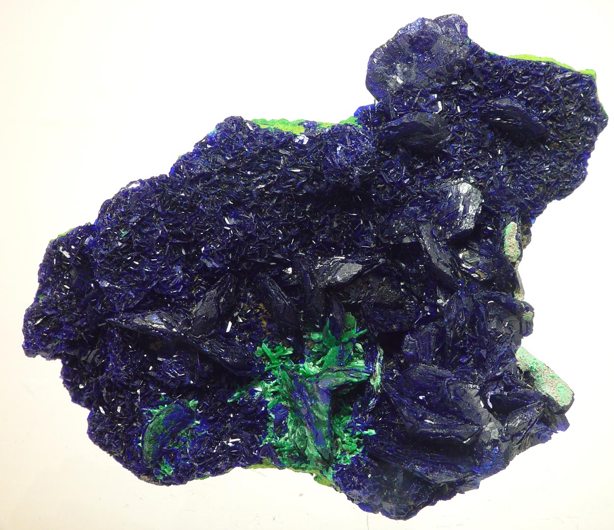 Bayldonite & Azurite