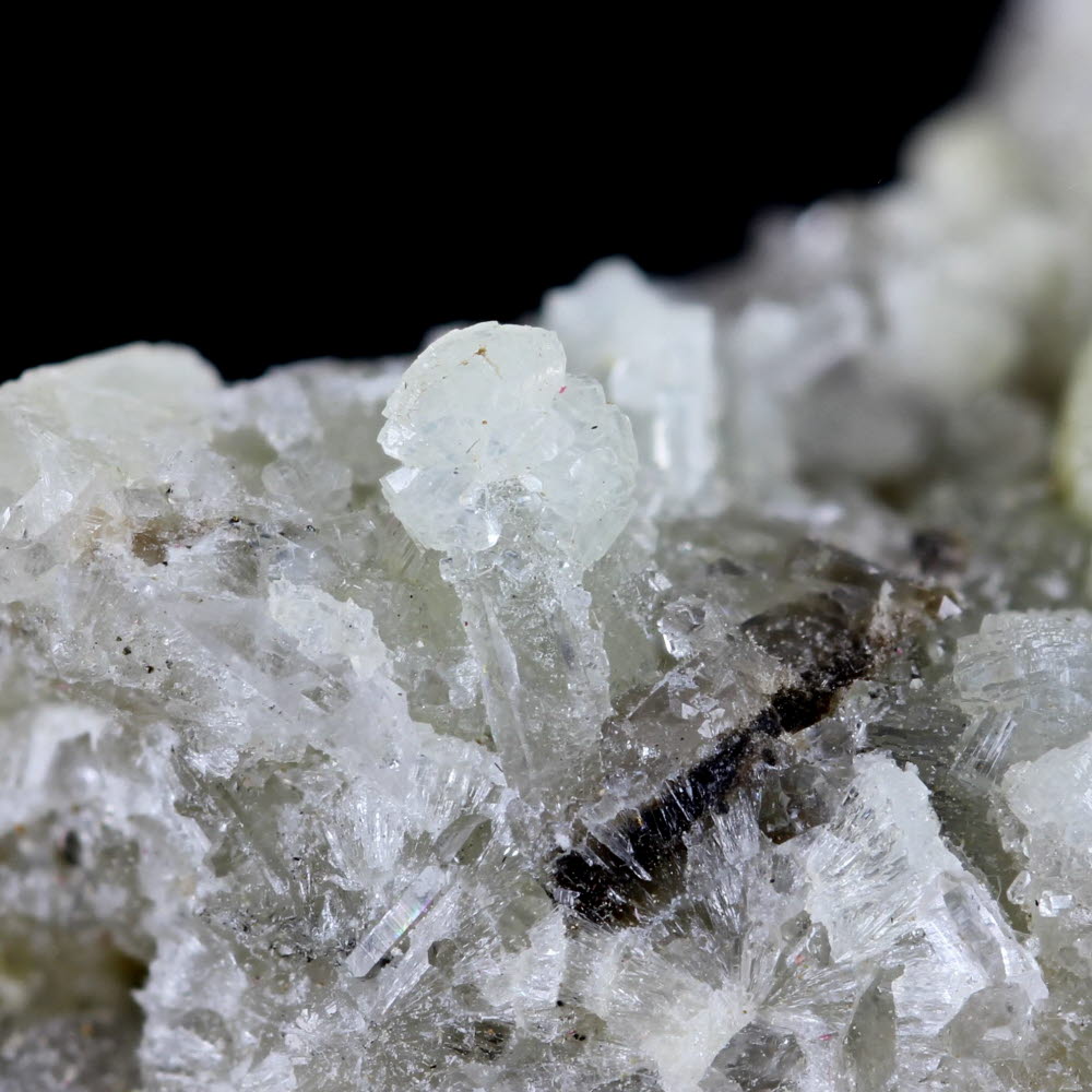 Wavellite On Quartz