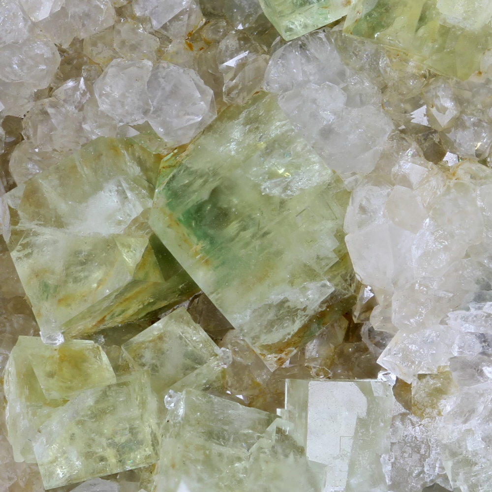 Fluorite With Quartz