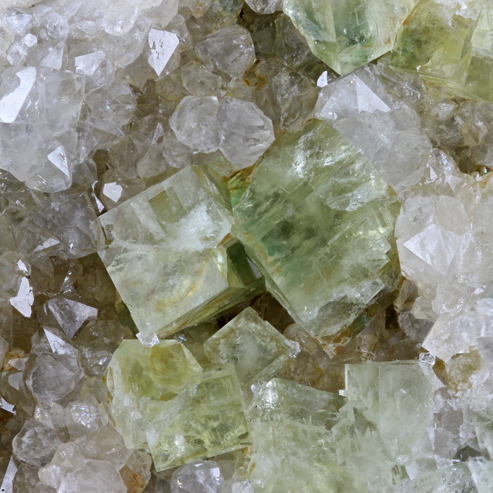 Fluorite With Quartz