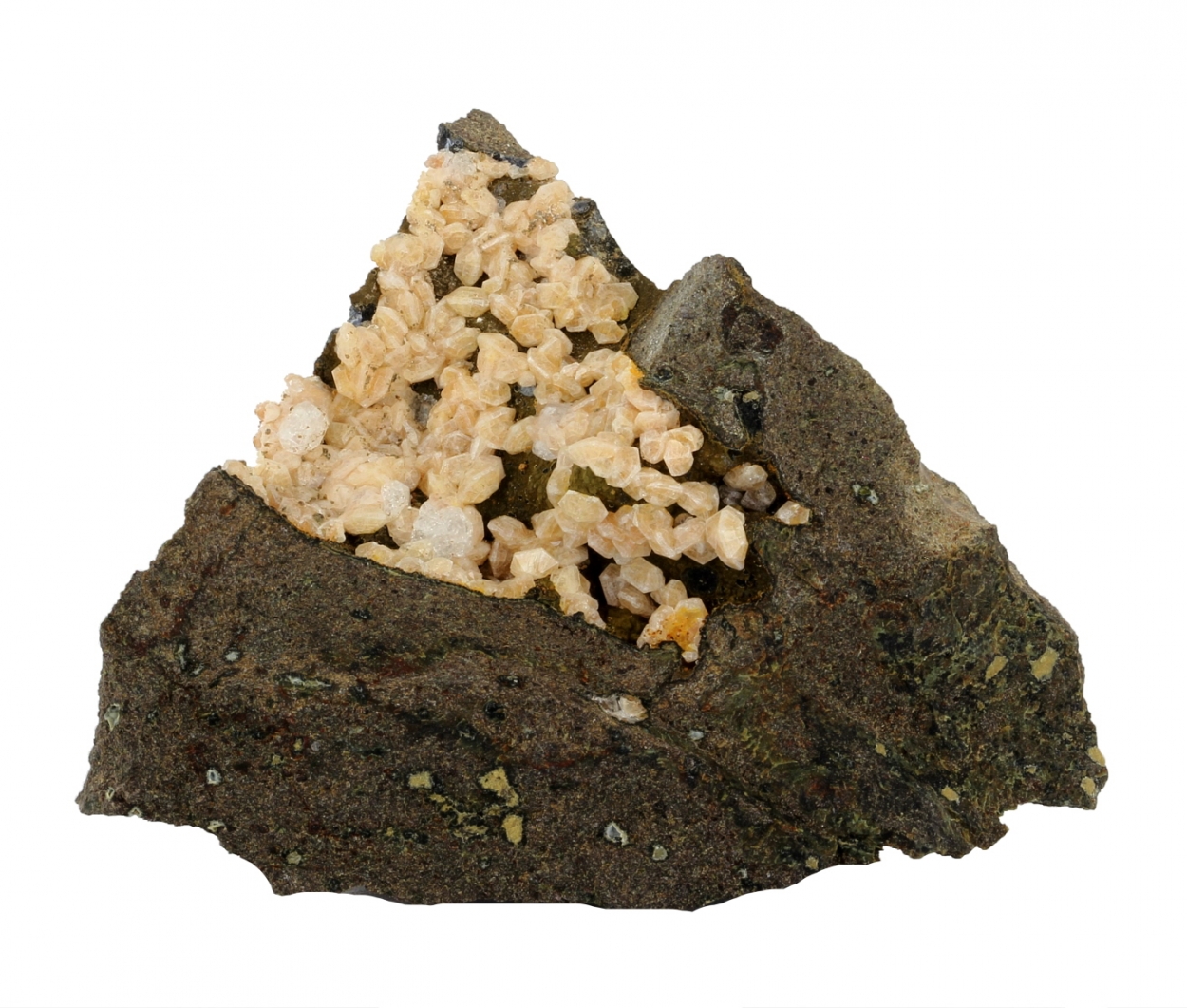 Gmelinite With Analcime