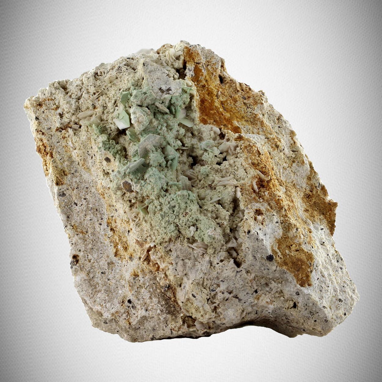 Tridymite With Celadonite