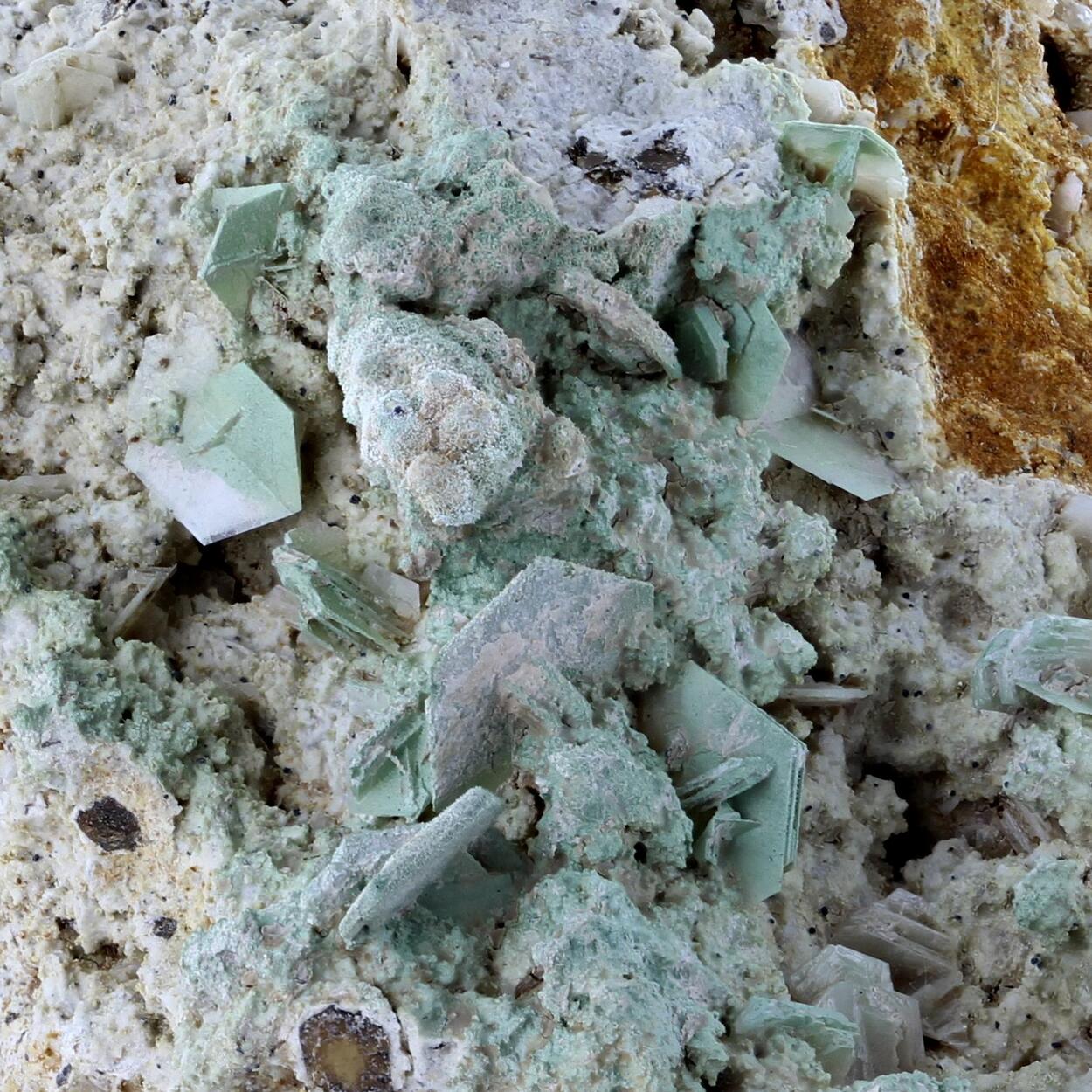 Tridymite With Celadonite