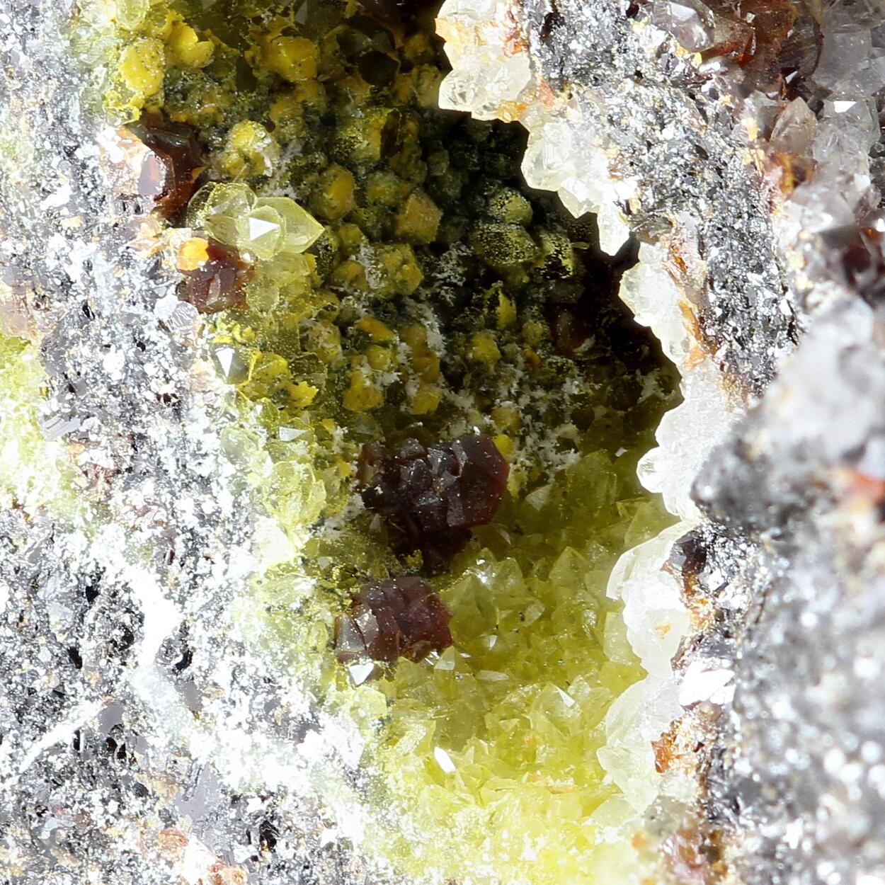 Sphalerite With Greenockite