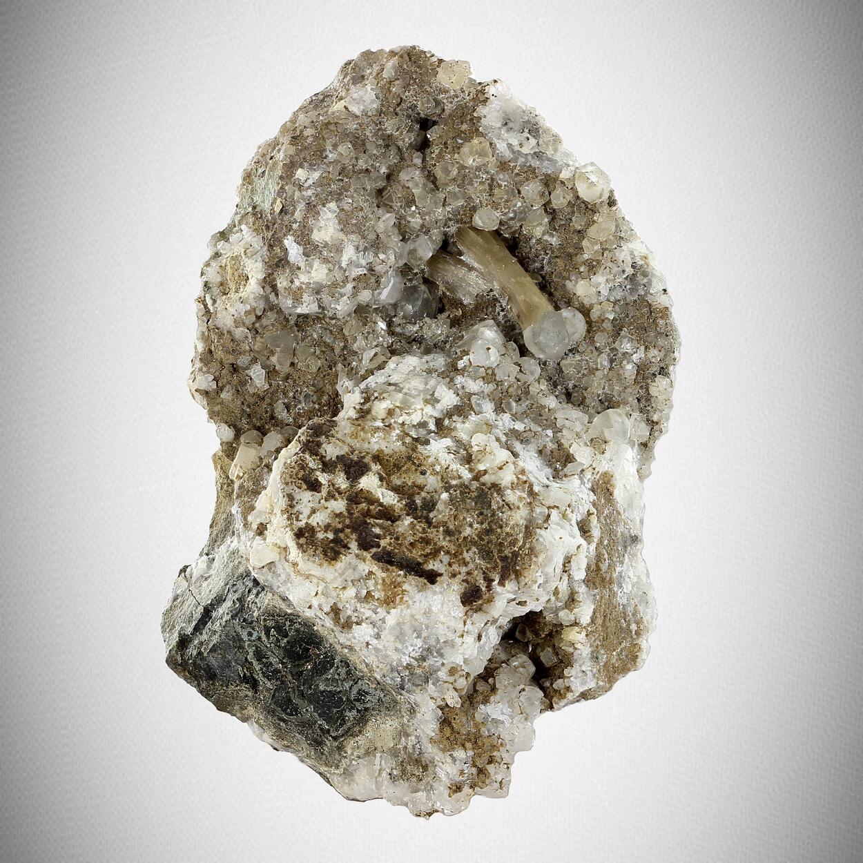 Stilbite With Calcite