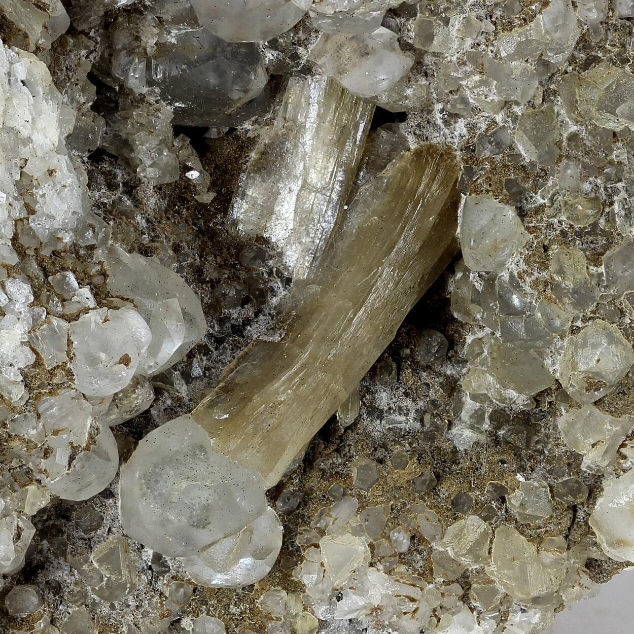 Stilbite With Calcite